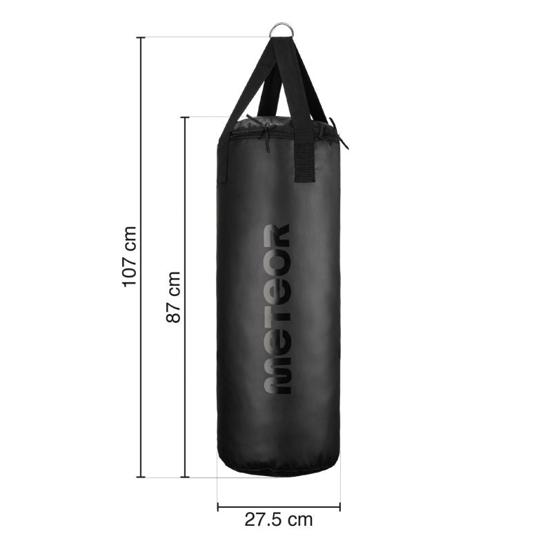 Meteor 12 kg punching bag, filled, training uniw training equipment, punching bags