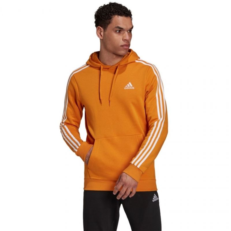 Adidas 3-Stripes Fleece Hoodie M H12188 Kapucnis pulóver
