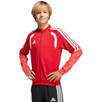 adidas Tiro 26 Competition Training kids' sweatshirt KA7710 piros kapucnis pulóver