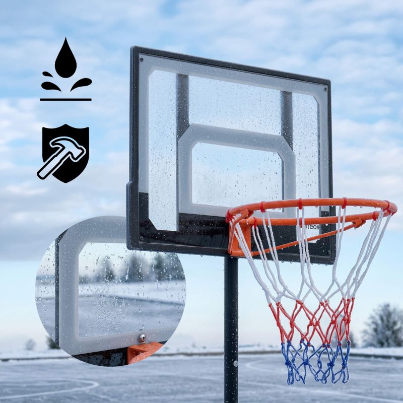 Meteor Denver Freestanding Basketball Hoop 108-210 cm uniw edzőfelszerelés 17903