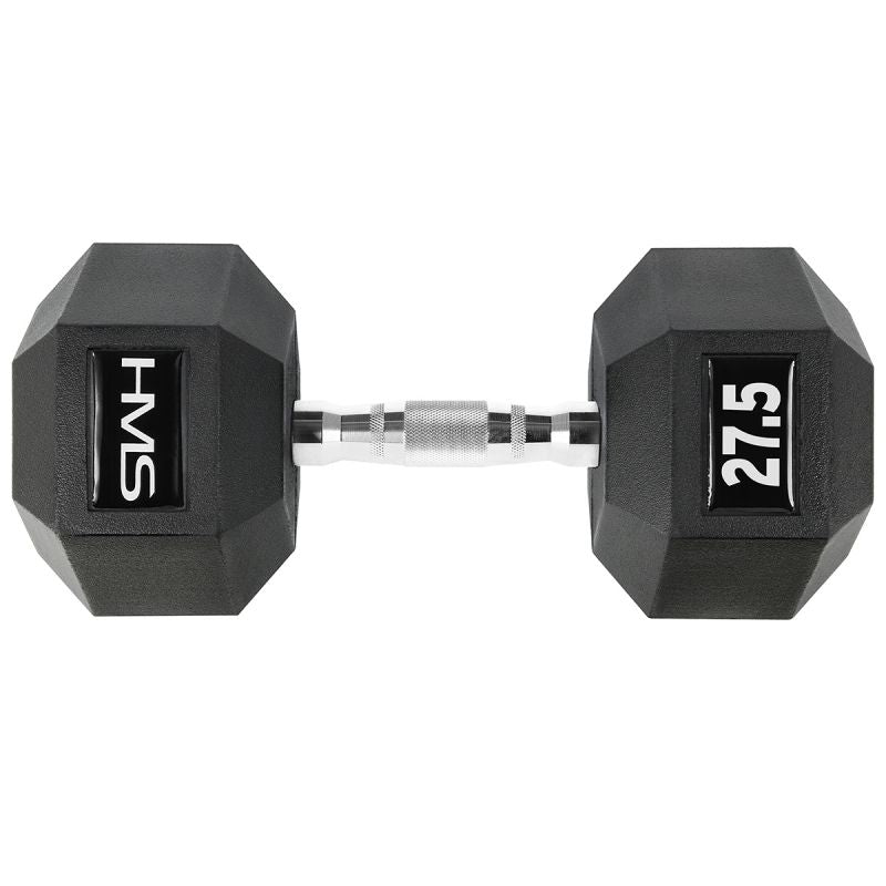 HMS HEX PRO dumbbell 27.5 kg szürke póló 17-66-122