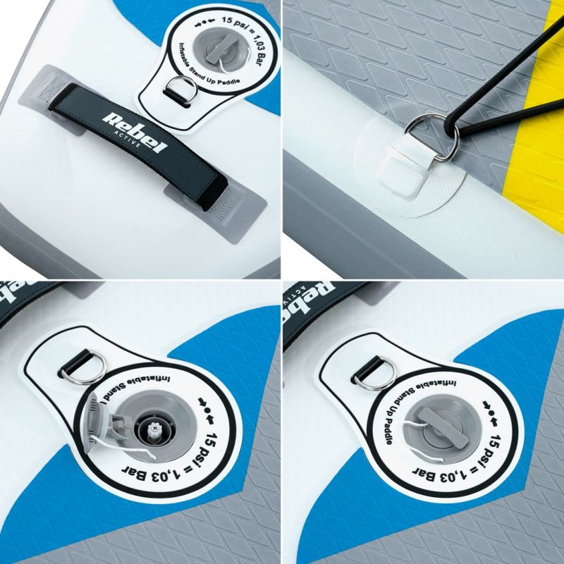 Rebel ACTIVE Board – white fehér sup RBA-4501-WH