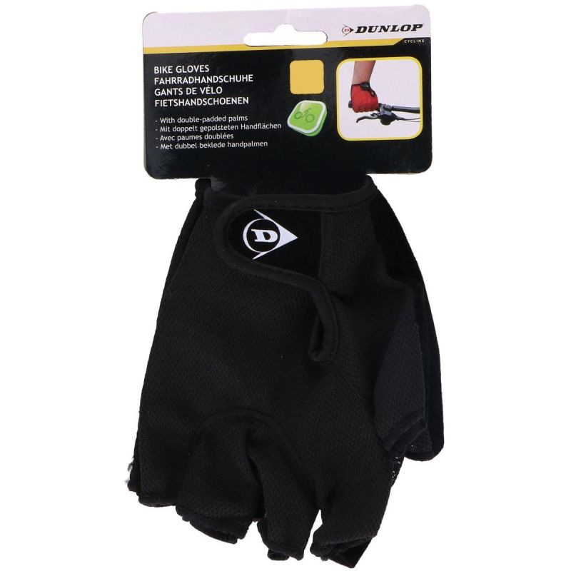 Dunlop Senior Cycling Gloves S.Xl - Black fekete kesztyű GSP-1042930