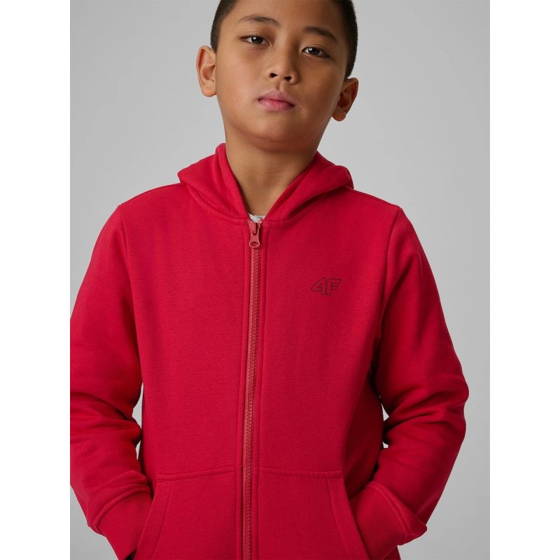 Boy's regular hooded sweatshirt 4F 4FJRSS26TSWSM2749-62S sweatshirts