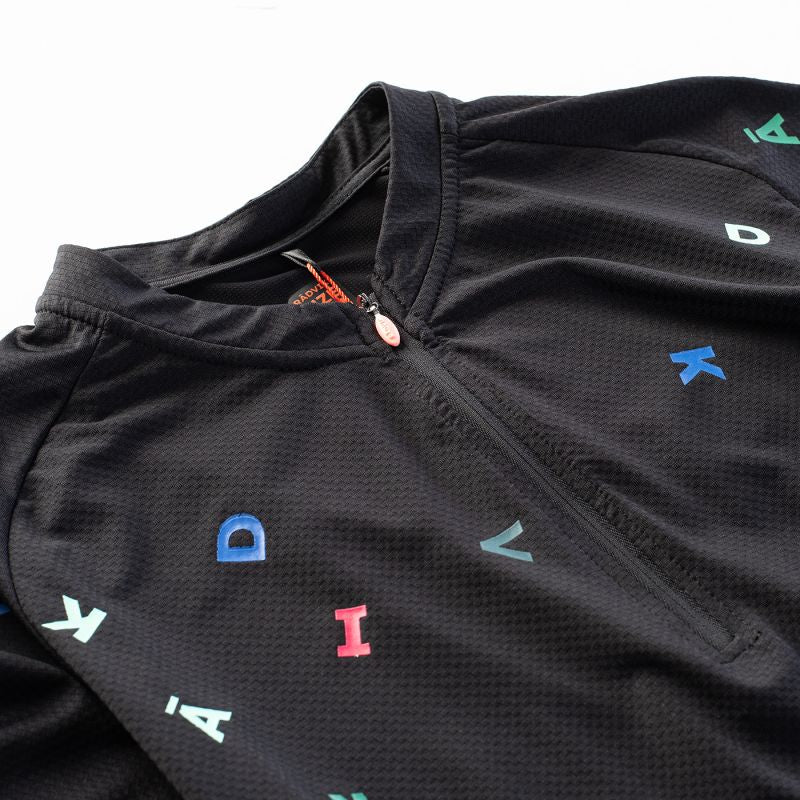 Radvik Delta W Cycling Jersey fekete póló