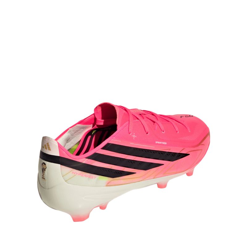 Adidas F50 Hyperfast Elite FG Kids' Soccer Pink rózsaszín cipő