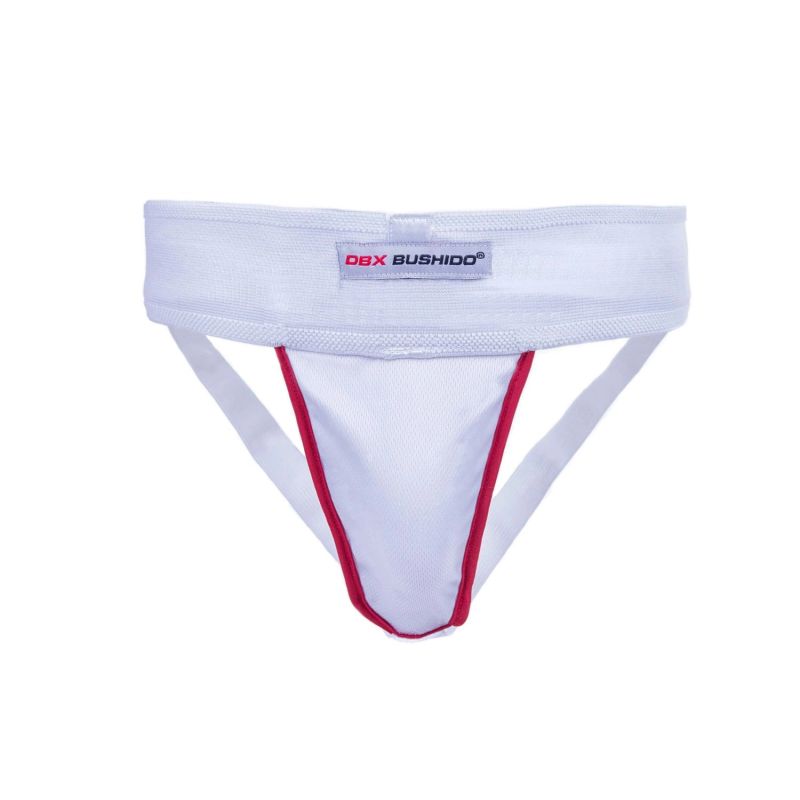 DBX Bushido Men's Suspensor Crotch Protector - White -M fehér protectors and knee pads