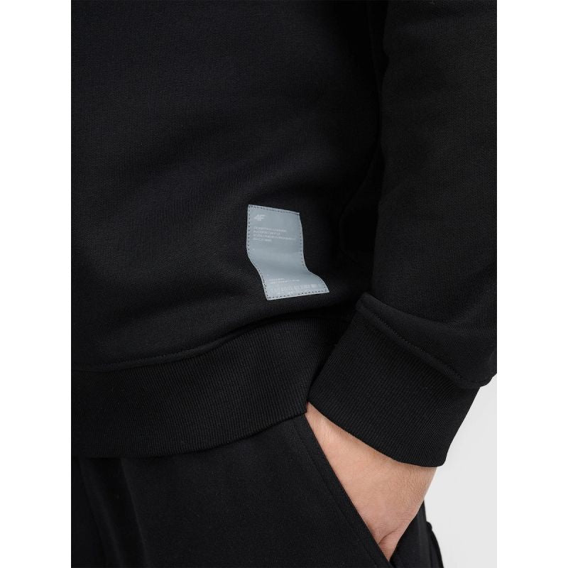 Men's sweatshirt without zipper and hood 4F 4FRAW25TSWSM2573-20S kapucnis pulóver