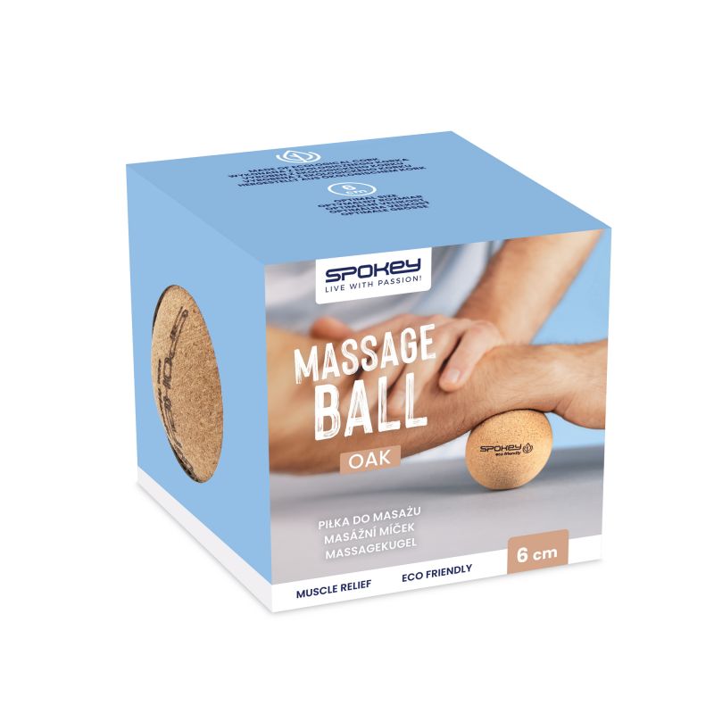 Spokey Cork Massage Ball OAK 9019109000 Edzőfelszerelés