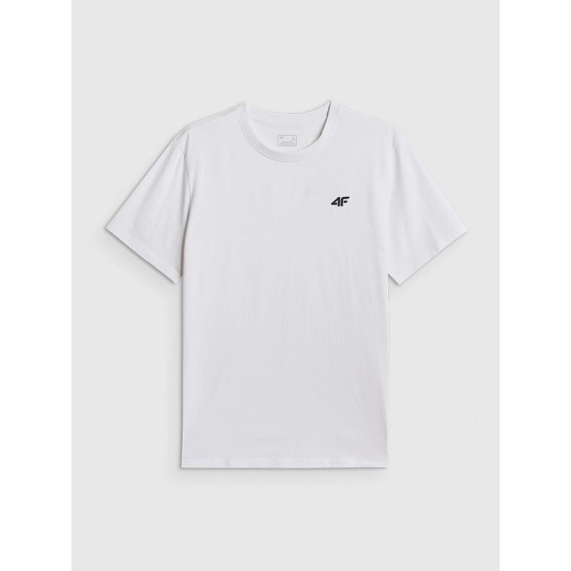 Men's regular plain T-shirt 4F 4FRMM00TTSHM4192-10S póló