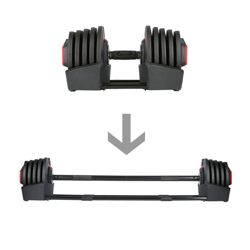 HMS SGR40 PRO SET 2in1 adjustable dumbbell set 43.5 kg csuklópánt 17-57-072