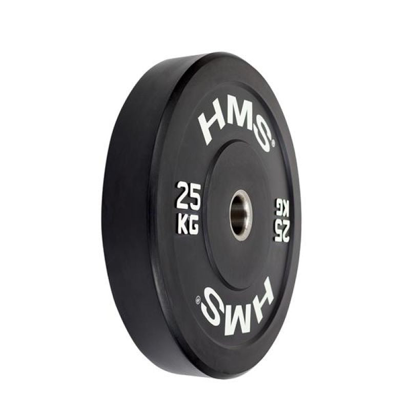 HMS Olympic plate BLACK BUMPER 25 kg BBR25 fekete póló 17-61-019