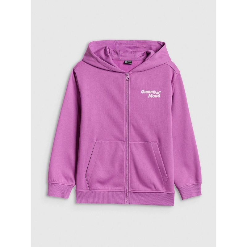4F Girls’ Loose-Fit Hooded Sweatshirt 158/164 gyerek kapucnis pulóver 4FJRSS26TSWSF2902-51S