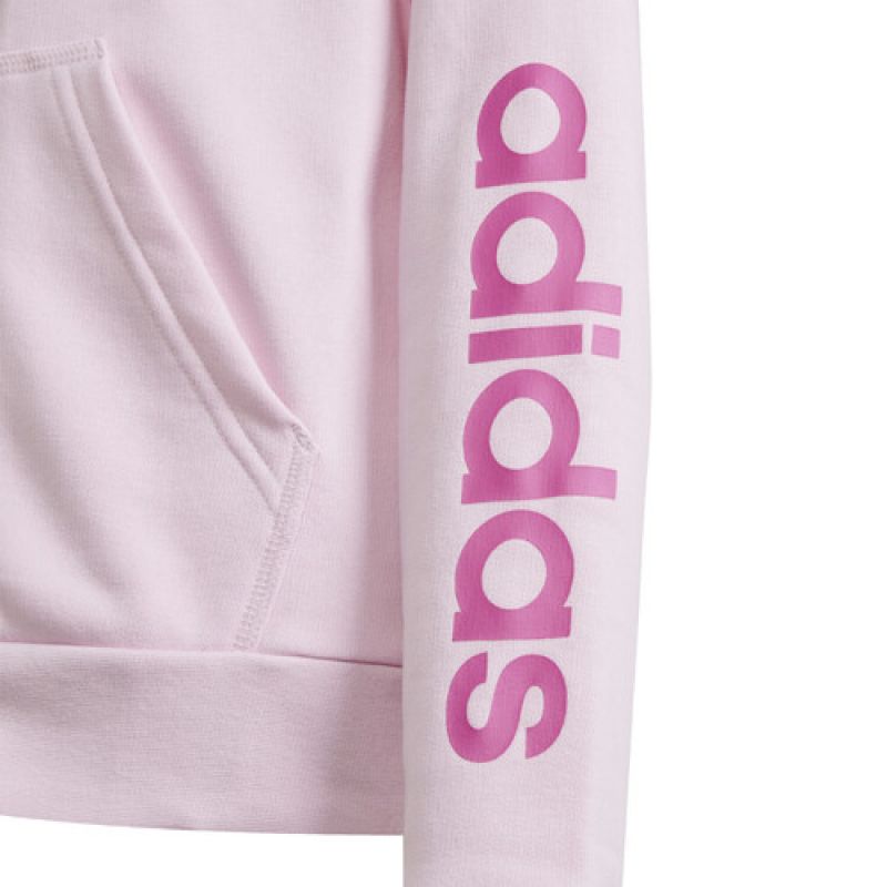 adidas Essentials Linear Full-Zip Hoodie Jr S2666 Kapucnis pulóver