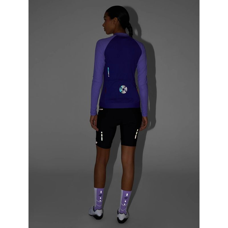 4F Women's cycling with foam and gel pad short