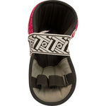 TOP TEN OSTT-PU "SUPERLIGHT PRISM" Foot Protectors (WAKO APPROVED) czerwony+m protectors and knee pads