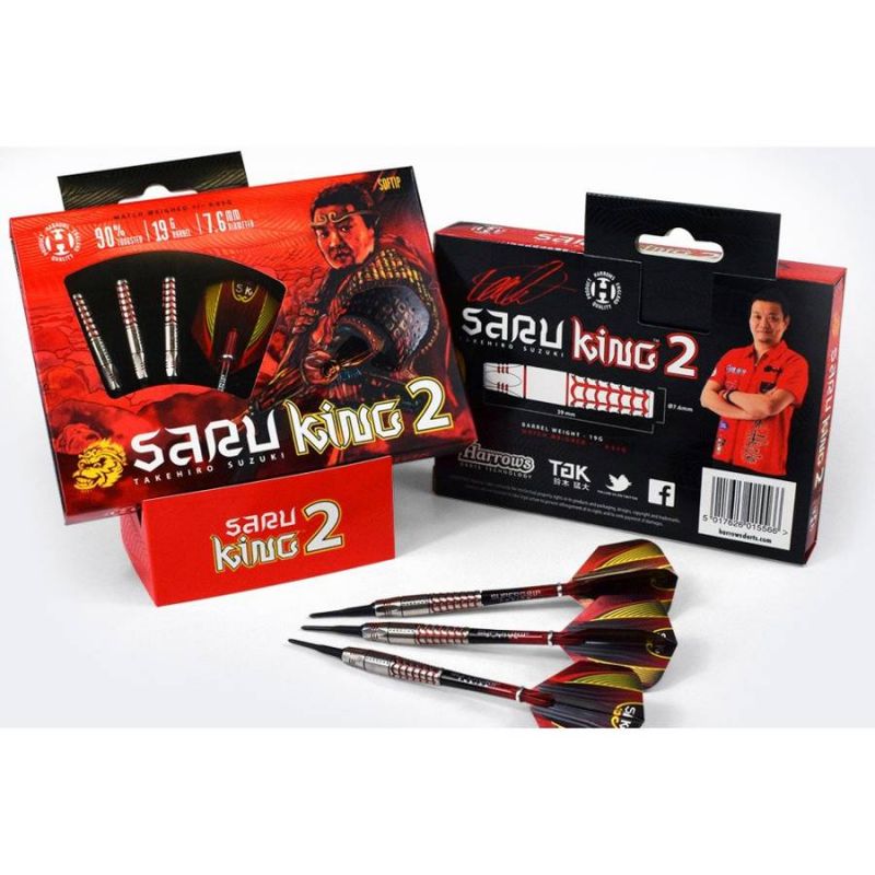 Darts Harrows Saru King 2 90% Softip Hs-tnk-000013352