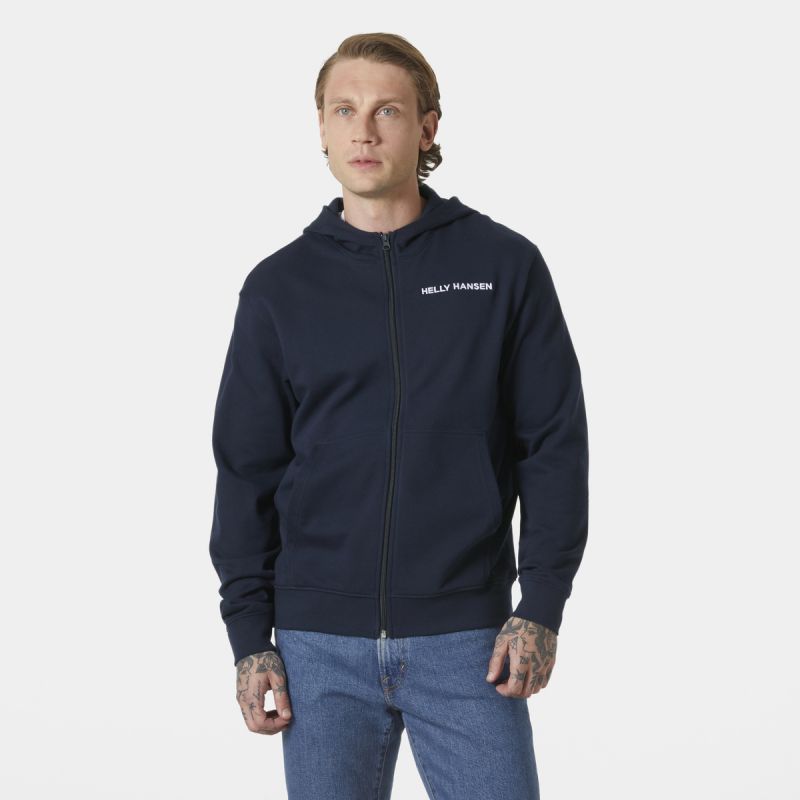 Helly Hansen Core Zip Hoodie M 53059 597 Kapucnis pulóver