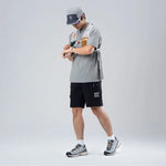 Rockbros with belt size XXL - black czarny \ xxl short