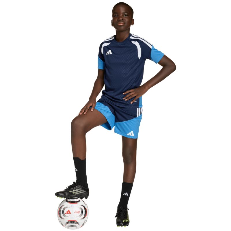 Adidas Tiro 26 Competition Training Kids’ navy- light-blue kék gyerek rövidnadrág JL8917