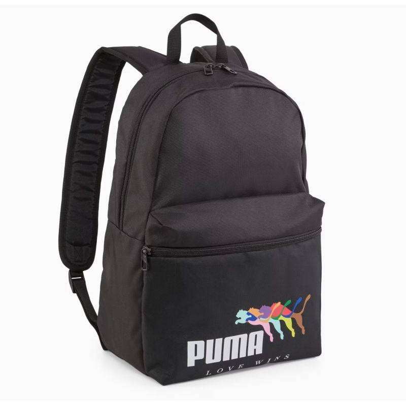 PUMA Phase LOVE WINS Sports School Backpack fekete hátizsák