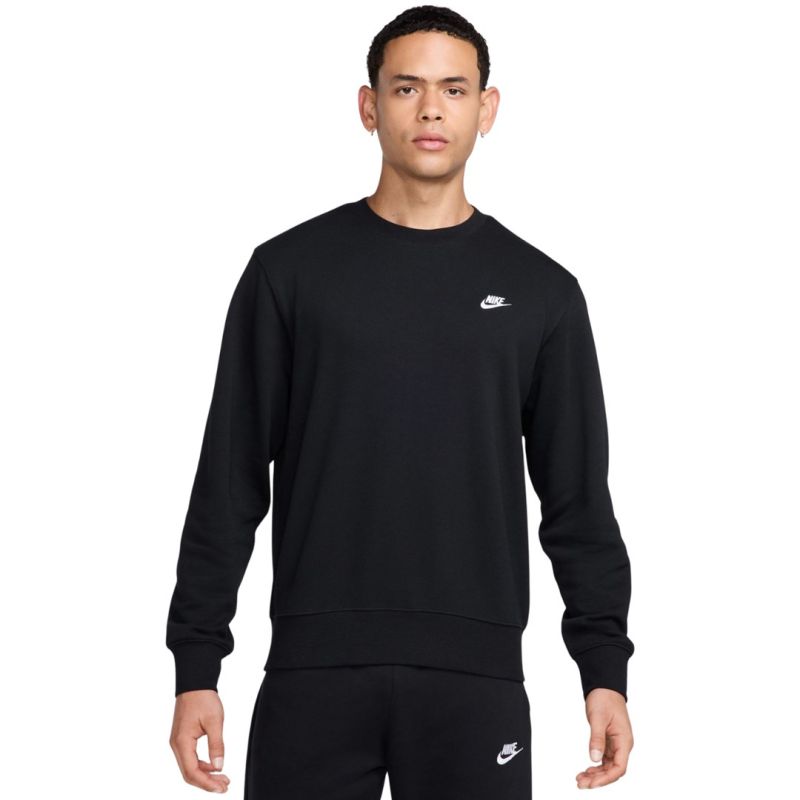 Nike Club FT men's sweatshirt 010 fekete pulóver 153093M