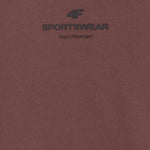 4f Men's T-shirt M2961 dark brown 4FWAW25TTSHM2961 80S Ruházat