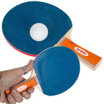 Enero Table Tennis Set 2 Rackets 3 Balls fekete sets