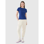 Women's slim T-shirt with print 4F 4FWMM00TTSHF2674-31S 2xl póló