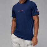 jordan Air Jumpman Embroidered Air Crew Navy Blue Men's Sports T-Shirt - sötétkék póló