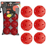 Enero Unihoc Match Red 6 Pcs piros labda