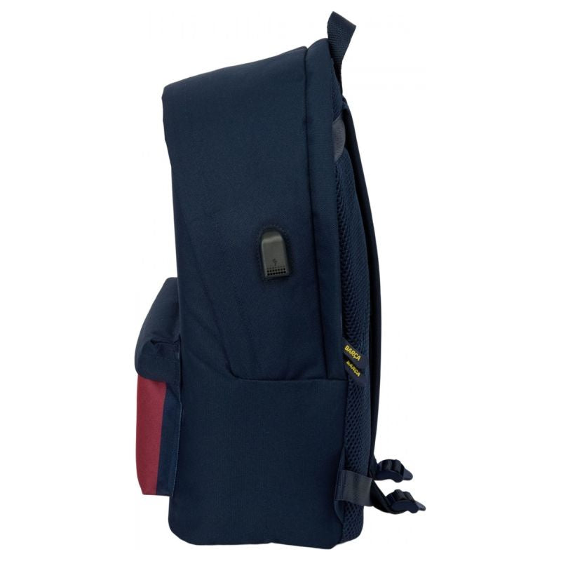 FC Barcelona sports school backpack with laptop compartment granatowy hátizsák 612629820