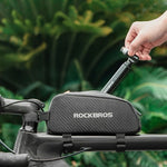 Rockbros JG-PB-11 Tool Kit with Pump and Spoon Patch Multitool - Black fekete sets