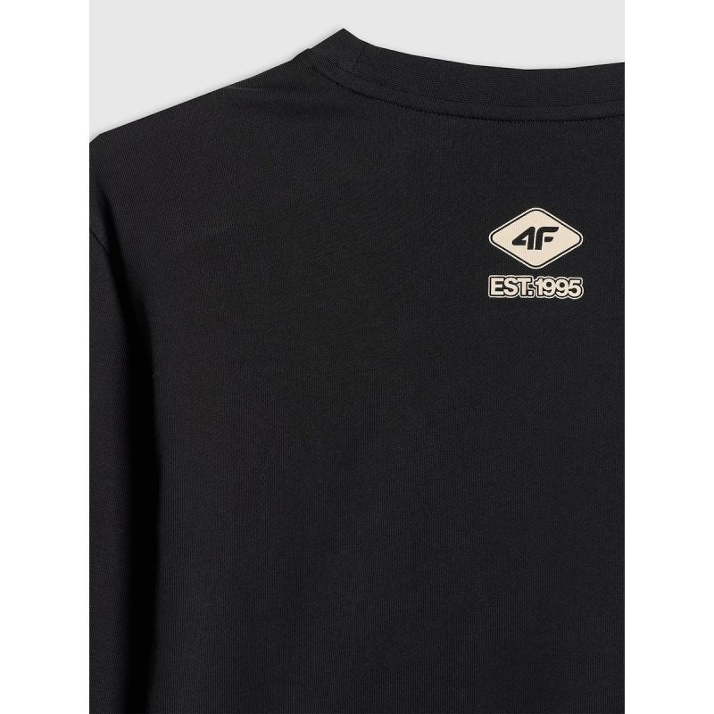 Men's longsleeve regular with print 4F