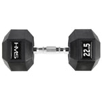 HMS HEX PRO dumbbell 22.5 kg szürke póló 17-66-120