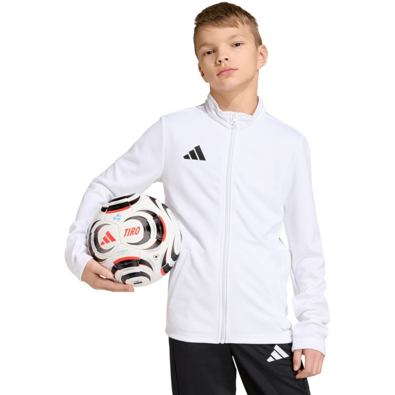 adidas Entrada 26 Track kids' sweatshirt white JZ6605 104cm pulóver
