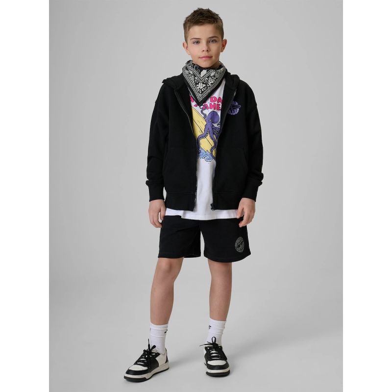 4F Boy's loose hooded sweatshirt 158/164 ruházat 4FJRSS26TSWSM2934-20S