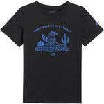 Boy's T-shirt 4F M2815 deep 4FJWSS26TTSHM2815 20S fekete clothing