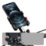 Rockbros 25210039001 Handlebar Clamp Phone Holder - Black kierownica phones and accessories