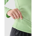 Women's slim quick-drying training sweatshirt 4F 4FWAW24TFSWF411-41S edzőruha