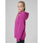Girls' loose sweatshirt with hood 4F
