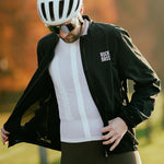 Rockbros Diamond Long Sleeve Cycling Jersey Size S - White biały \ s póló