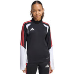 adidas Tiro 26 Competition Training Top Kids Sweatshirt Black, White, and KC3783 piros clothing