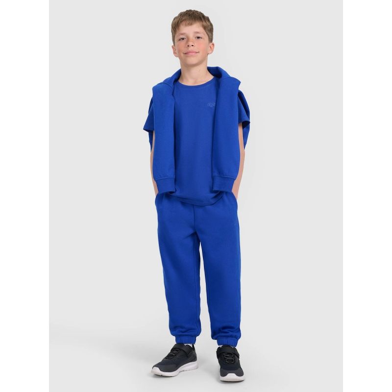 4f Boy's regular plain T-shirt 4FJRAW25TTSHM3260-36S Ruházat