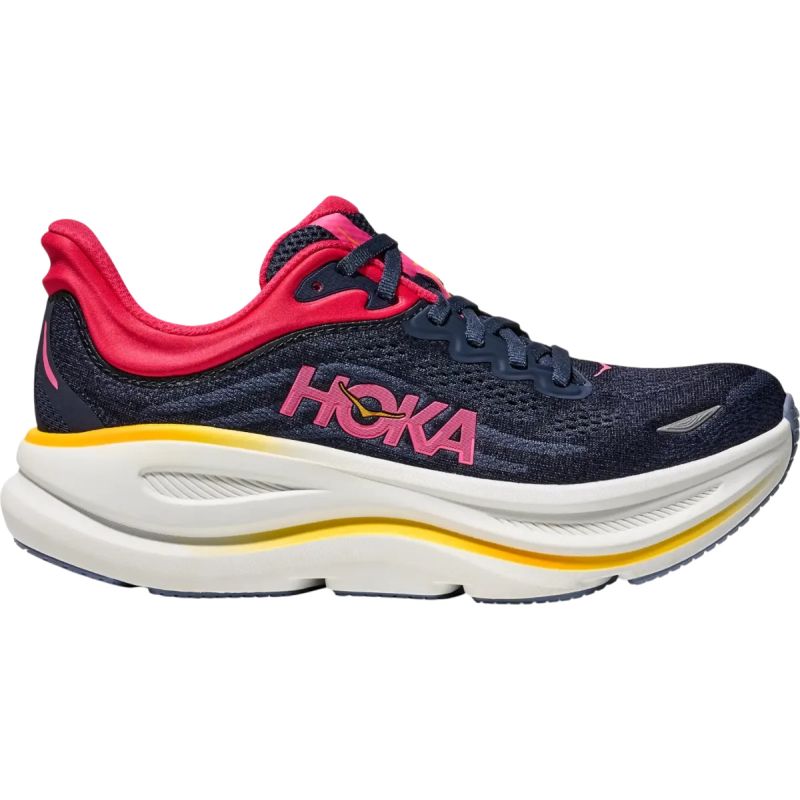 Hoka Bondi 9 Varsity Navy/Nautical Dusk Women's Running Shoes (1162012-VLD) General