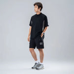 Rockbros with belt size XXL - black czarny \ xxl short