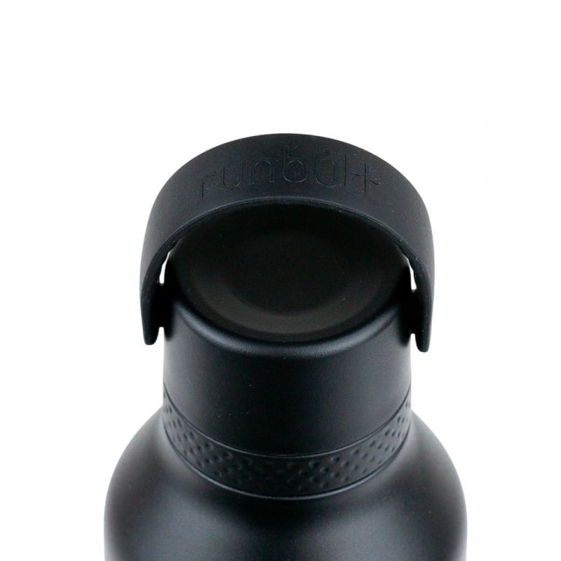 FC Barcelona Runbott autographed thermal bottle 600 ml czarny póló