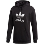 Adidas Trefoil Hoodie M DT7964 sweatshirt fekete kapucnis pulóver