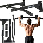 Enero Fit Wall-Mounted Pull-Up And Exercise Bar rods, strength training equipment