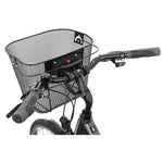 Front Bicycle Basket Click-Mounted Black